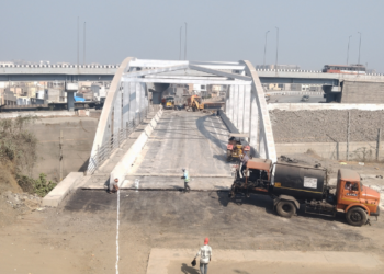 गव्हाणफाटा-चिरनेर रेल्वे पुल वाहतूकीसाठी होणार खुला