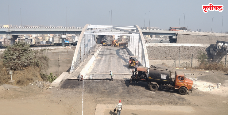 गव्हाणफाटा-चिरनेर रेल्वे पूल वाहतूकीसाठी होणार खुला