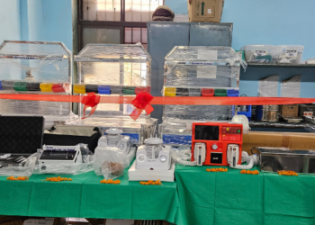 अत्यावश्यक वैद्यकीय उपकरणांचे उद्घाटन