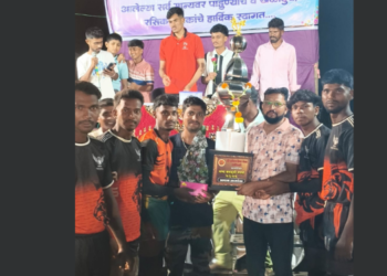आसनेवाडी कबड्डी संघाची बाजी