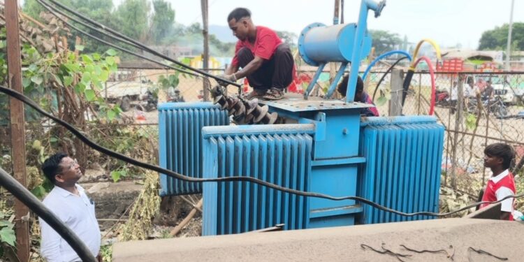 Power Supply Interrupted: रसायनी परिसरातील विजेचा खेळ खंडोबा