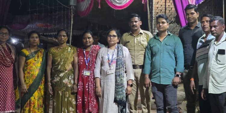 कलोते ग्रामपंचायत अधिकारी यांनी रोखला बालविवाह