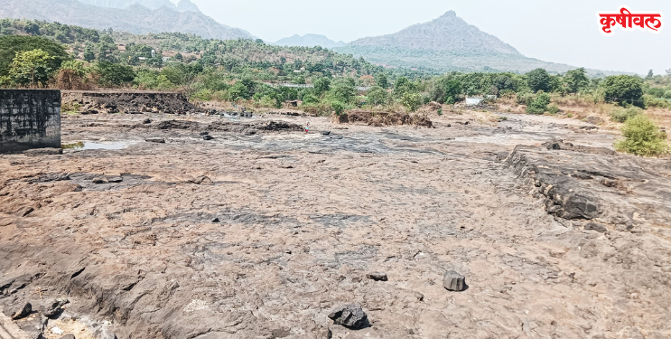 पनवेलच्या देहरंग धरणाला कोरड