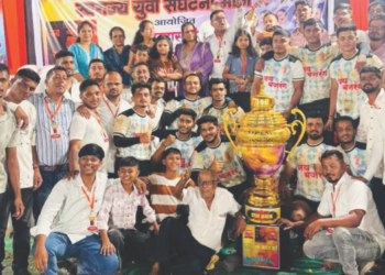 कबड्डी स्पर्धेत जय बजरंग रोहा संघ विजेता