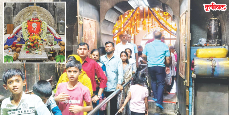 अंगारकी चतुर्थीला बल्लाळेश्वराच्या दर्शनासाठी भक्तांचा महासागर