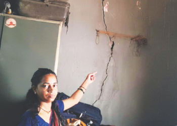 टाटा पॉवर प्रकल्पामुळे घरांना तडे