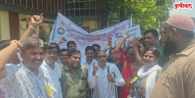 पनवेल महापालिकेवर दिव्यांगांचा ‌‘हल्लाबोल’