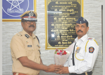 राजेश म्हात्रे यांना पोलीस महासंचालक पदक