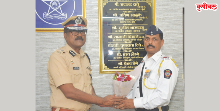 राजेश म्हात्रे यांना पोलीस महासंचालक पदक