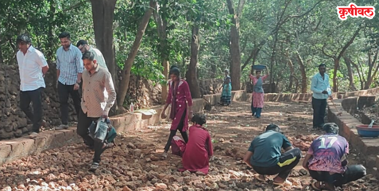 माथेरानमधील रस्त्यांच्या डागडुजीस सुरुवात