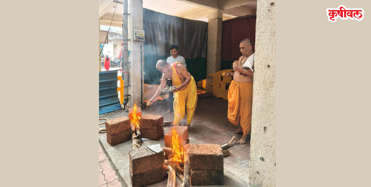 बल्लाळेश्वर मंदिरात अन्नछत्र आता चुलीवर