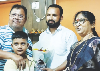 नागोठणे ग्रामपंचायतीच्या उपसरपंचपदी ज्ञानेश्वर साळुंखे बिनविरोध