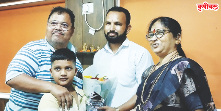 नागोठणे ग्रामपंचायतीच्या उपसरपंचपदी ज्ञानेश्वर साळुंखे बिनविरोध