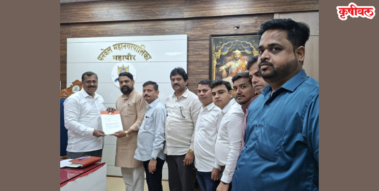 पनवेल मनसेच्या शिष्टमंडळाने घेतली चार विषयांवर महापौरांची भेट