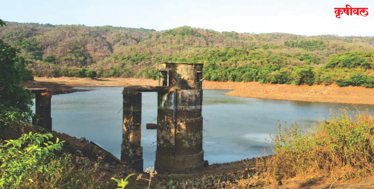 उमटे धरणातील गाळ काढण्याचा प्रश्न ऐरणीवर