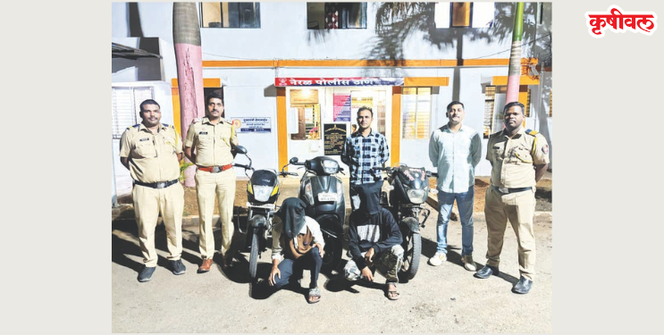 दुचाकी चोरी करणारी टोळी गजाआड