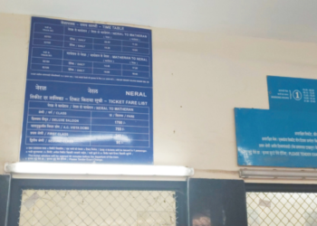 मिनीट्रेनची बुकींग नवीन जागेत