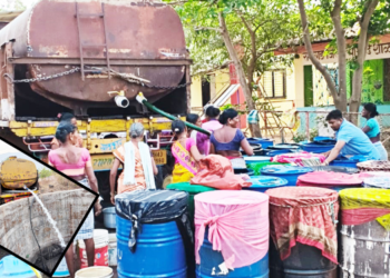 Water Scarcity: गाव-वाड्यांना टँकरचा आधार