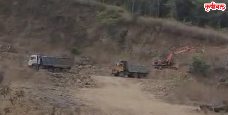 Soil Excavation: द्रोणागिरी पर्वतावर मातीमाफियांचा हैदोस!