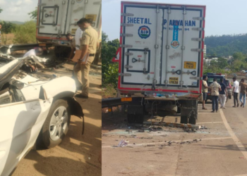 Accident News: उभ्या आयशर ट्रकला कारची धडक; माय-लेकींचा मृत्यू