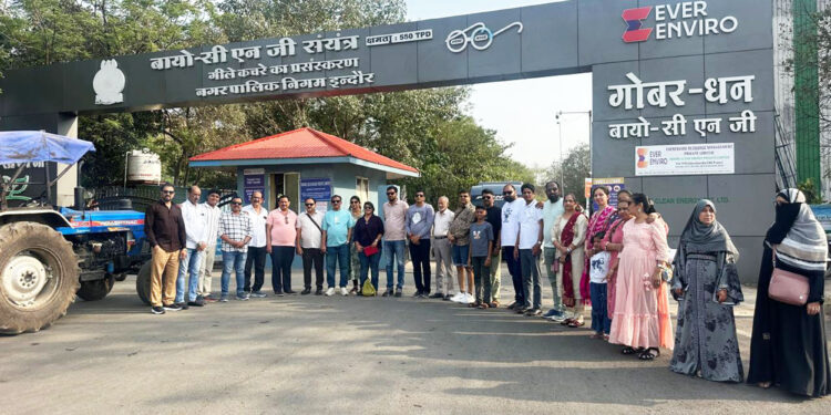 रोह्याच्या नगरसेवकांचा इंदौर येथे अभ्यास दौरा