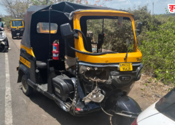 Alibag Accident: रिक्षा-कारचा अपघात
