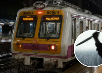 मुंबईत ट्रेनमध्ये तरुणाची हत्या