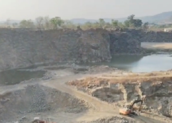 विंधने येथील खाण चोरीला