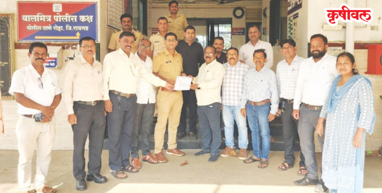 रोहा प्रेस क्लबचा आक्रमक पवित्रा