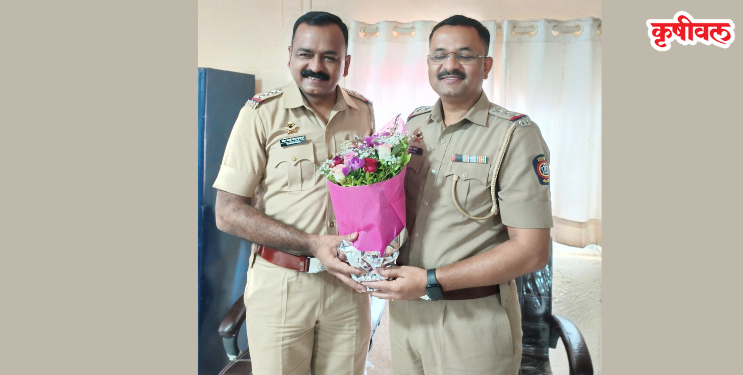पोलीस निरीक्षक संदीप बागुल यांना निरोप