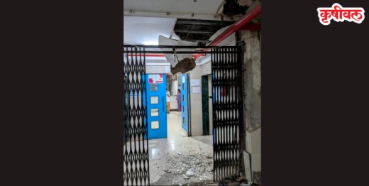 Alibag District Civil Hospital: जिल्हा रुग्णालयात स्लॅब कोसळला
