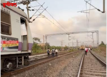 Harbour Railway News: एकाच ट्रॅकवर दोन लोकल समोरासमोर