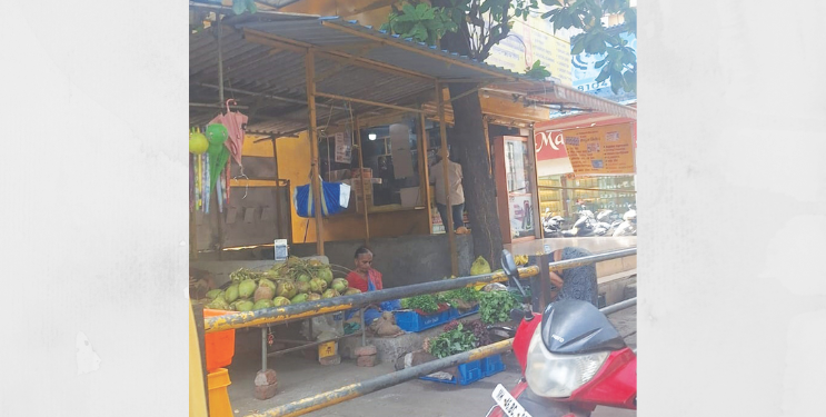 नवीन पनवेलमध्ये टपऱ्यांचे उदंड पीक
