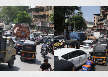 Traffic Jam: उरण नाक्यावर वाहतूक कोंडी