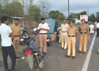 खालापूर वाहतूक पोलिसांची दमदार कारवाई