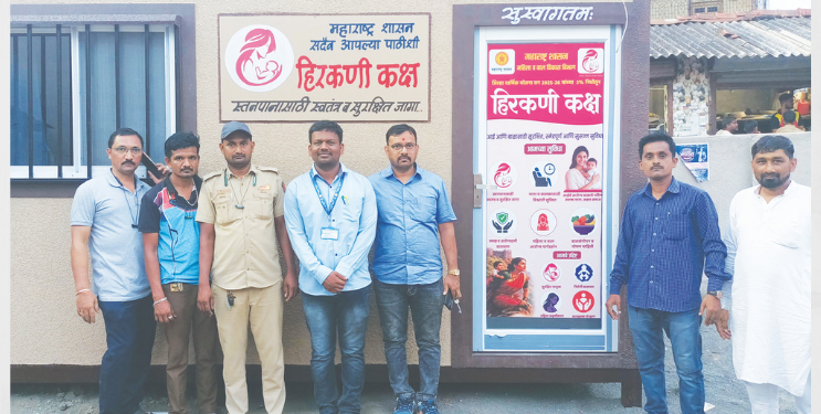 तळा बसस्थानकात हिरकणी कक्ष सुरु
