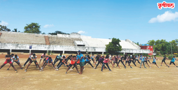 उन्हाळी क्रीडा प्रशिक्षण शिबिरास प्रारंभ