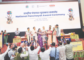 खालापूर पंचायत समितीचा दिल्लीत सन्मान