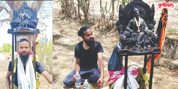 शिवराज्याभिषेक दिनानिमित्त संभाजीनगरच्या तरुणाचा अनोखा उपक्रम