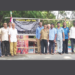 भोगावती पुलावर उभारला बांबूचा कठडा