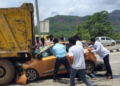Kashedi Ghat Accident: भरधाव कार डंपरखाली घुसली; एकाचा मृत्यू