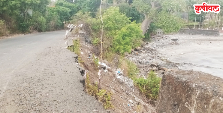 राजपूरी-खोकरी रस्ता मृत्यूचा सापळा