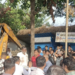 गणेश मार्केट परिसरातील अनधिकृत टपऱ्यांवर कारवाई