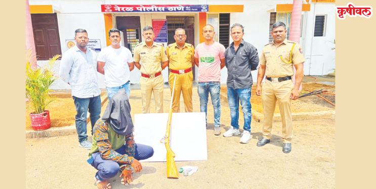 ठासणीच्या बंदुकीसह सराईत गुन्हेगार ताब्यात