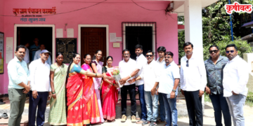 कामार्ले ग्रामपंचायतीच्या उपसरपंचपदी शेकापच्या प्रगती शिंगरुत बिनविरोध