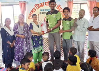 जागतिक मगर संवर्धन दिनानिमित्त करंजखोल प्राथमिक शाळेत जनजागृती