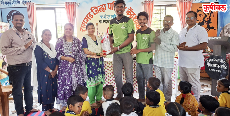 जागतिक मगर संवर्धन दिनानिमित्त करंजखोल प्राथमिक शाळेत जनजागृती