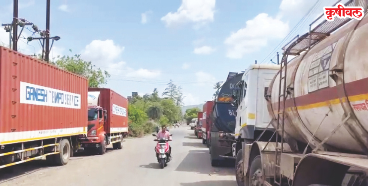 धाटाव एमआयडीसीला ‘केमिकल टँकरांचा विळखा’
