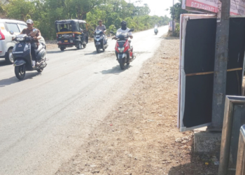 उरण-पनवेल मुख्य रोडवर मृत्यूचा सापळा