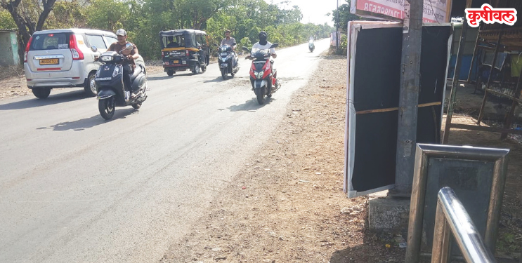 उरण-पनवेल मुख्य रोडवर मृत्यूचा सापळा